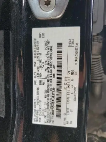 2023 FORD BRONCO BASE  