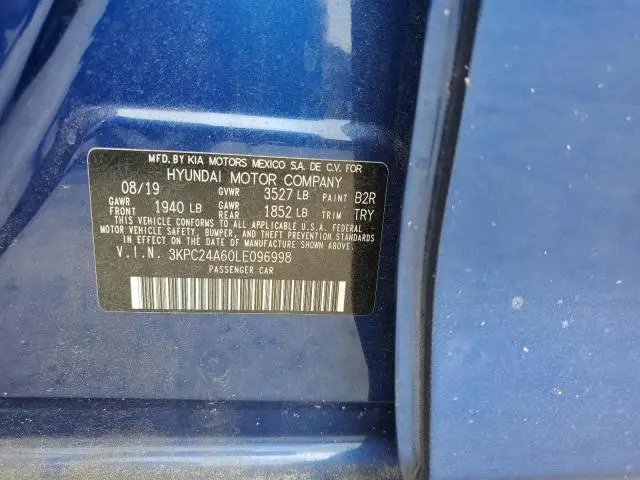 2020 HYUNDAI ACCENT SE  