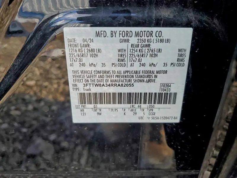 2024 FORD MAVERICK XL  