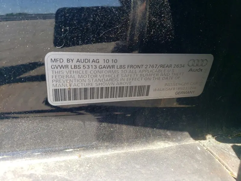 2011 AUDI A6   