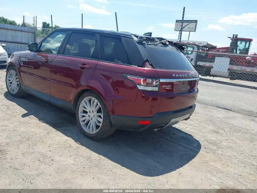 2017 LAND ROVER RANGE ROVER SPORT 3.0L V6 SUPERCHARGED HSE