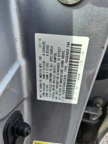2017 ACURA TLX TECH  