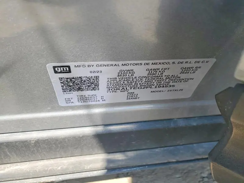 2023 GMC TERRAIN SLE  