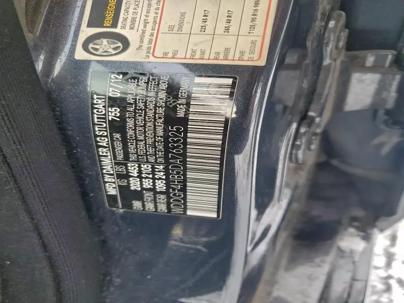 2013 MERCEDES-BENZ C 250  