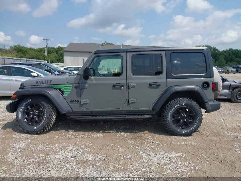 2023 JEEP WRANGLER 4-DOOR WILLYS 4X4