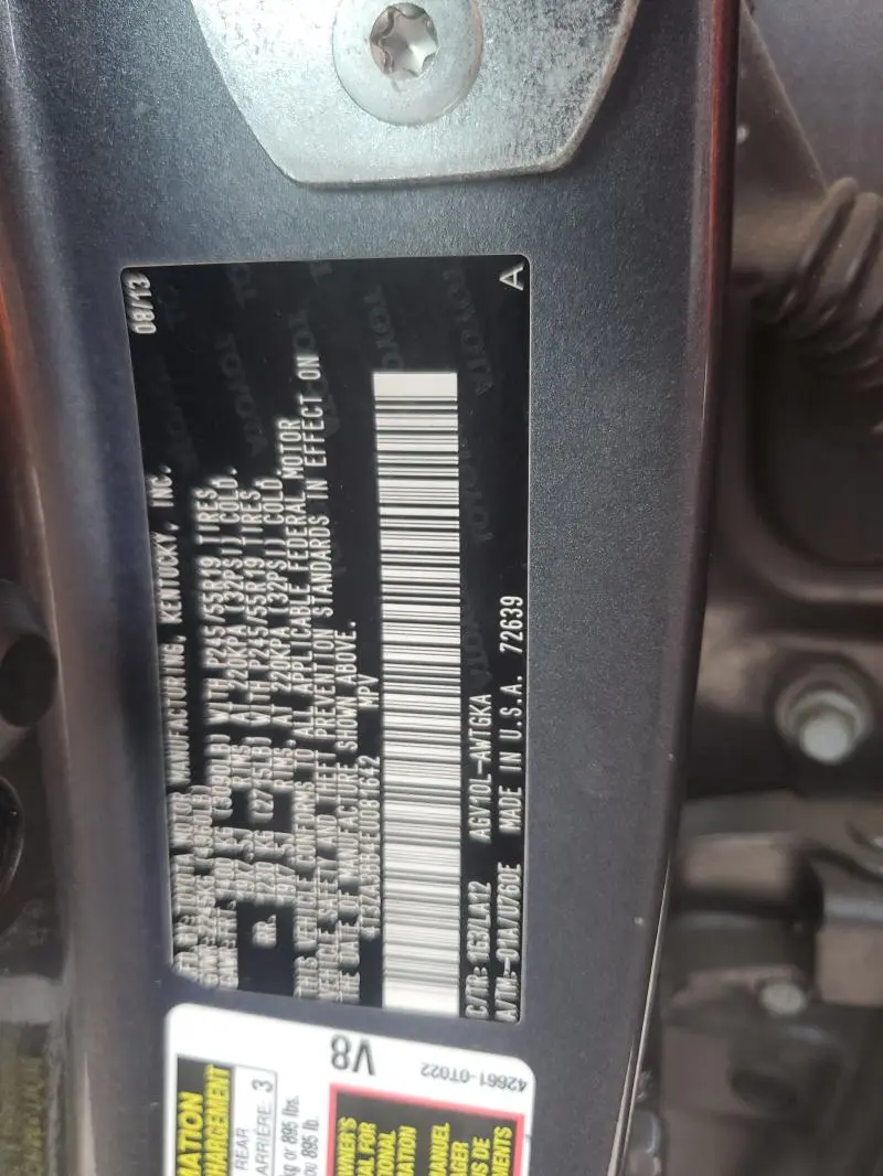 2014 TOYOTA VENZA LE  