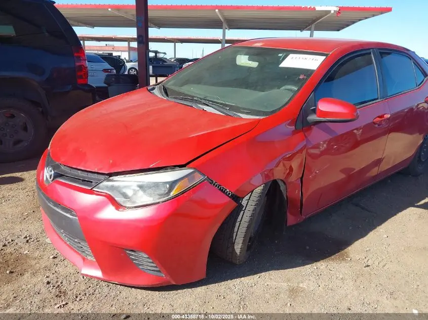2016 TOYOTA COROLLA LE