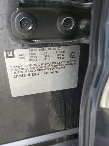 2014 CHEVROLET IMPALA LTZ  