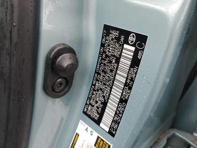 2017 TOYOTA PRIUS   