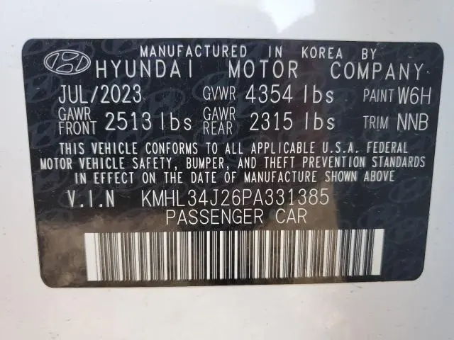 2023 HYUNDAI SONATA LIMITED  