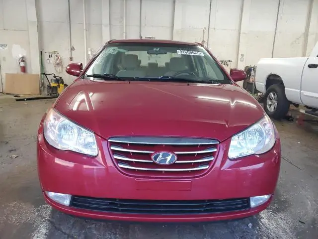 2010 HYUNDAI ELANTRA BLUE  