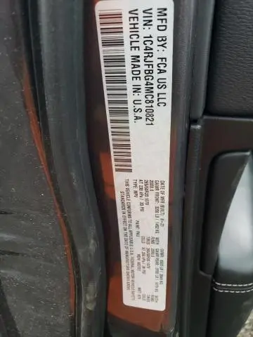 2021 JEEP GRAND CHEROKEE LIMITED  