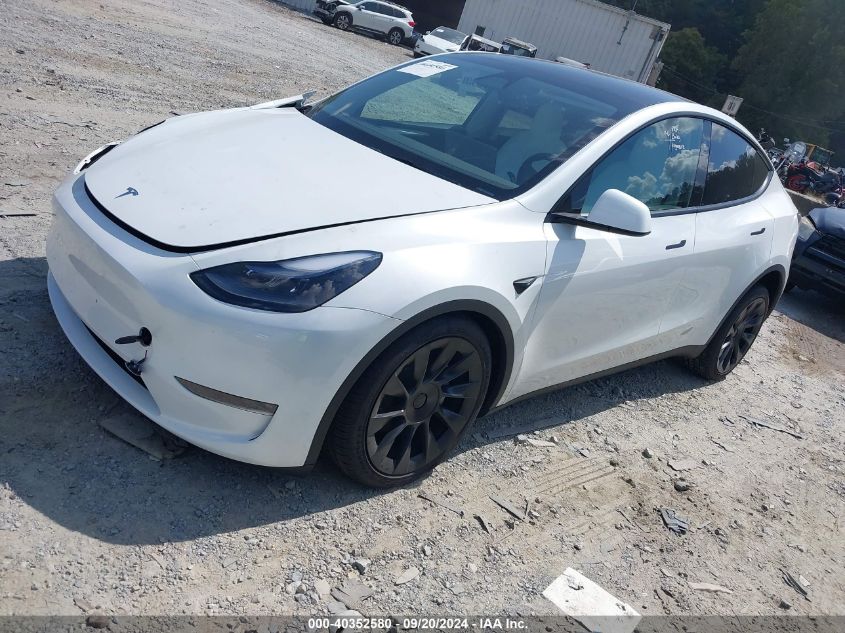 2024 TESLA MODEL Y LONG RANGE DUAL MOTOR ALL-WHEEL DRIVE