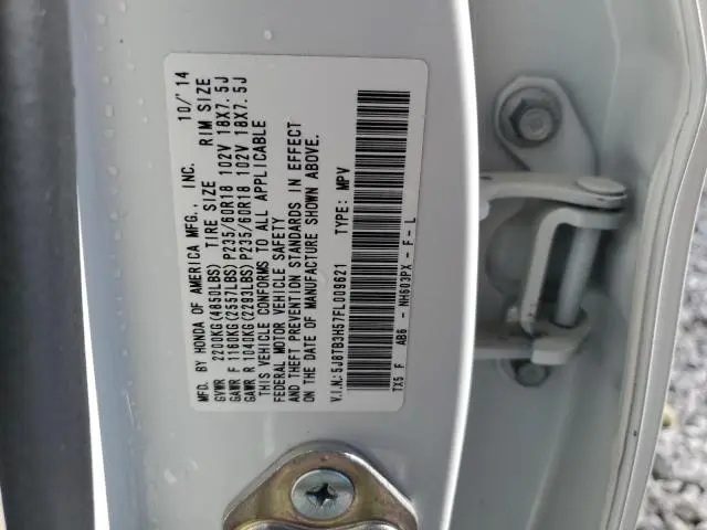 2015 ACURA RDX TECHNOLOGY  