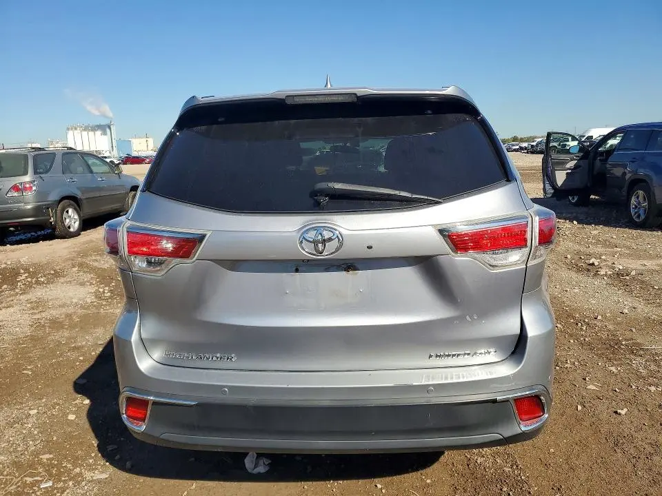 2015 TOYOTA HIGHLANDER LIMITED PLATINUM  
