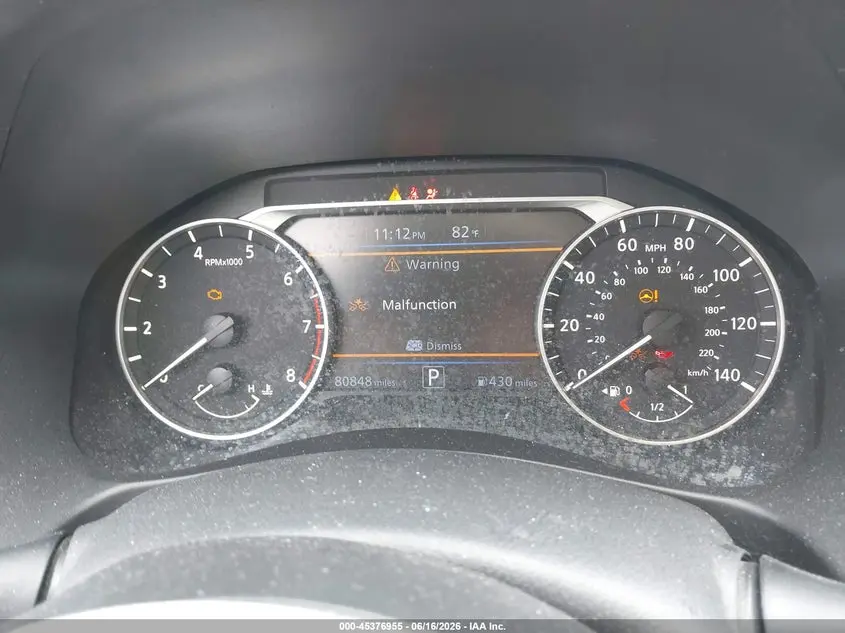 2019 NISSAN ALTIMA 2.5 S