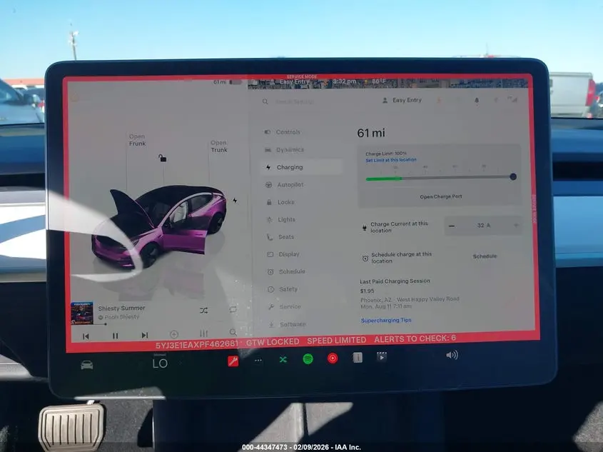 2023 TESLA MODEL 3 REAR-WHEEL DRIVE