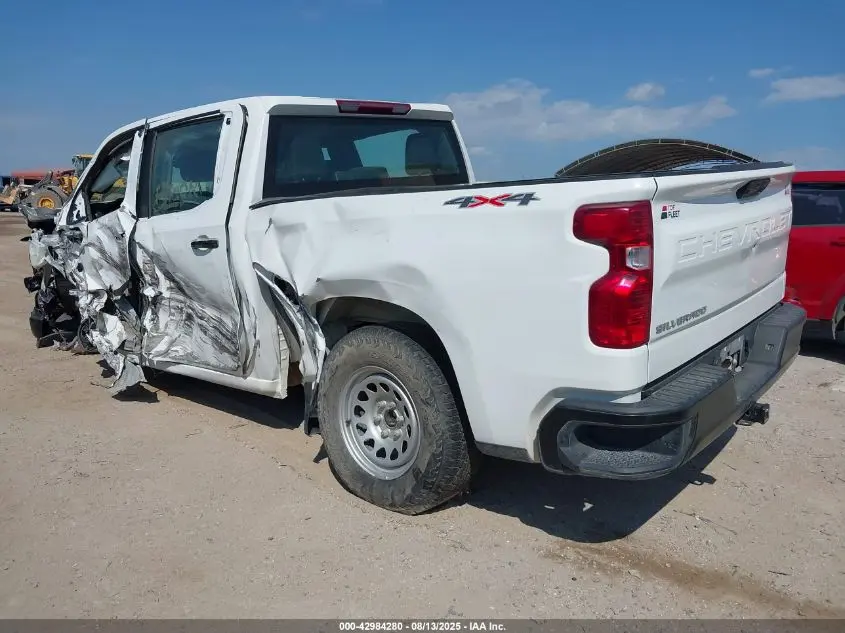 2024 CHEVROLET SILVERADO 1500 4WD  SHORT BED WT