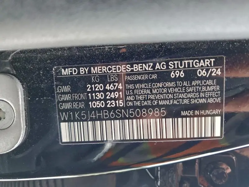 2025 MERCEDES-BENZ CLA 250 4MATIC  