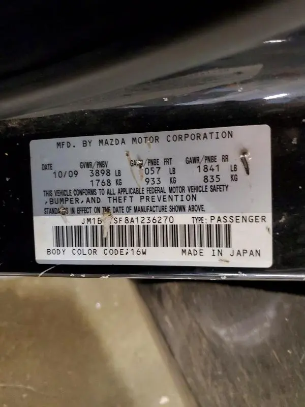 2010 MAZDA 3 I  