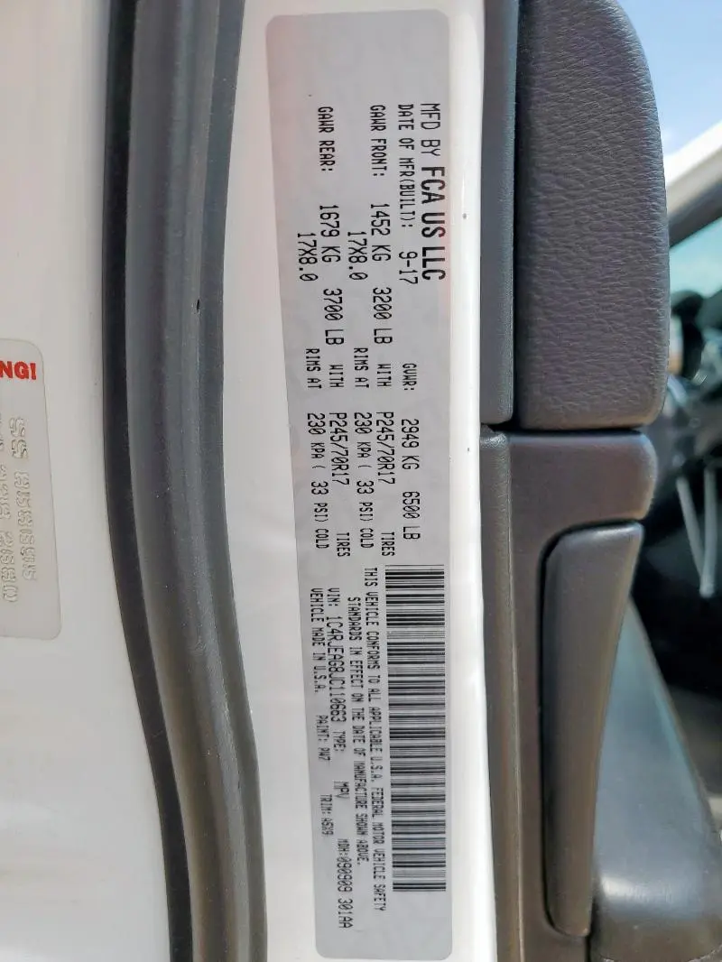 2018 JEEP GRAND CHEROKEE LAREDO  