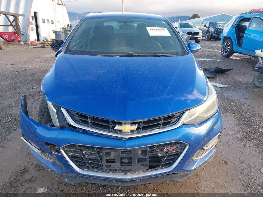 2017 CHEVROLET CRUZE LT MANUAL
