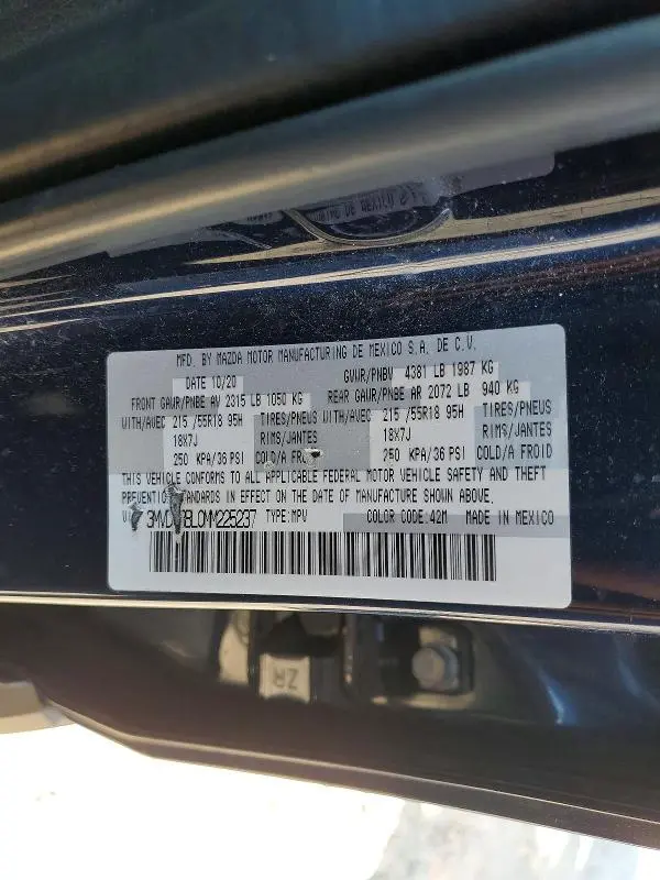 2021 MAZDA CX-30 SELECT  