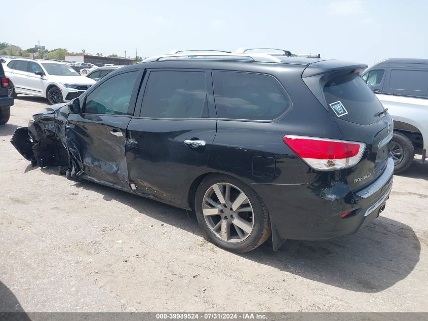 2015 NISSAN PATHFINDER PLATINUM