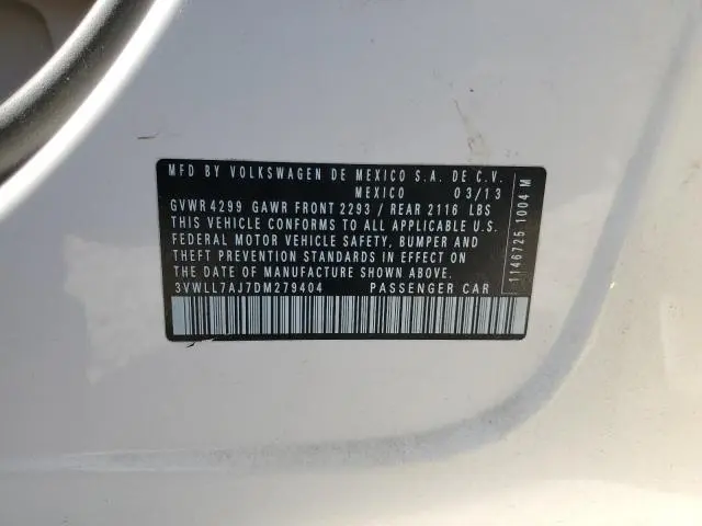 2013 VOLKSWAGEN JETTA TDI  