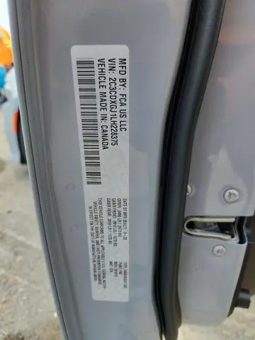 2020 DODGE CHARGER SCAT PACK  