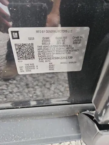 2019 CADILLAC XT5 PREMIUM LUXURY  