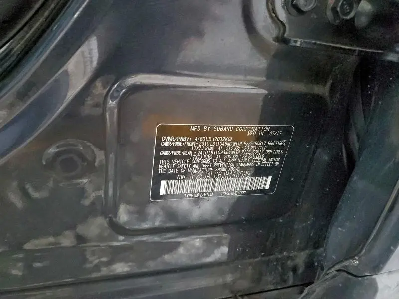 2018 SUBARU FORESTER 2.5I LIMITED  