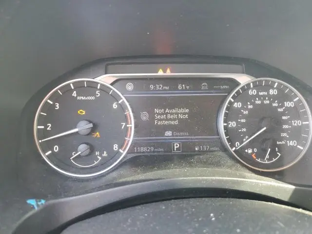 2019 NISSAN ALTIMA SV  