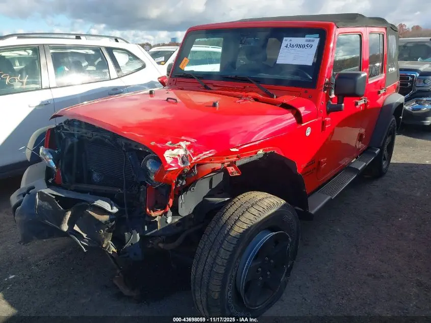 2017 JEEP WRANGLER UNLIMITED SPORT 4X4