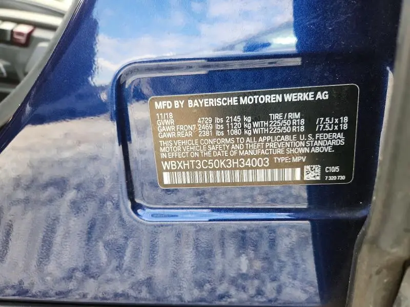 2019 BMW X1 XDRIVE28I  