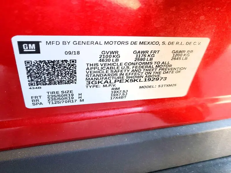 2019 GMC TERRAIN SLT  