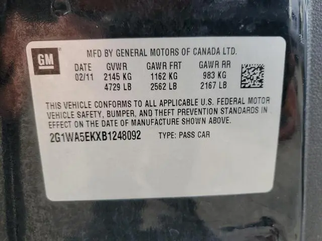 2011 CHEVROLET IMPALA LS  