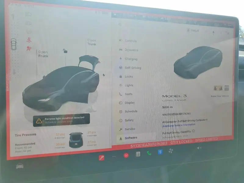 2025 TESLA MODEL 3   