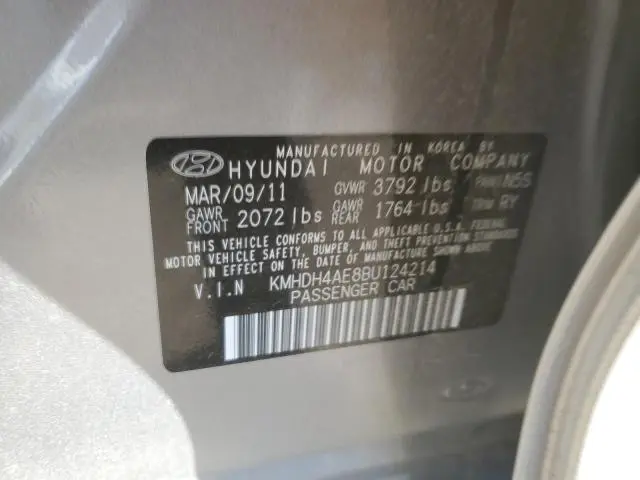 2011 HYUNDAI ELANTRA GLS  