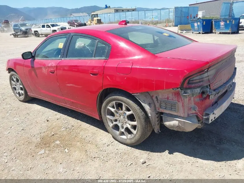 2016 DODGE CHARGER SXT