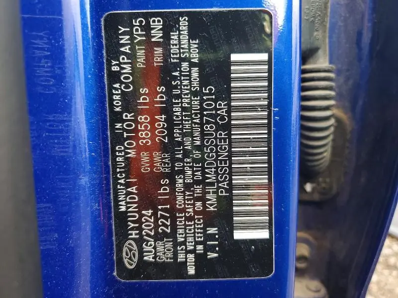 2025 HYUNDAI ELANTRA SEL SPORT  