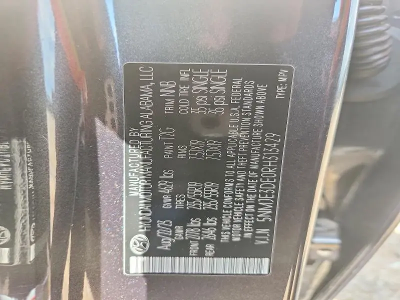 2024 HYUNDAI TUCSON LIMITED  