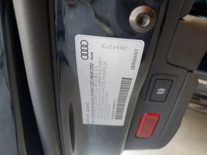 2017 AUDI A4 ULTRA PREMIUM  