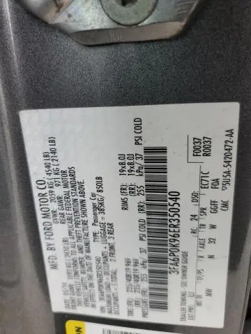 2014 FORD FUSION TITANIUM  