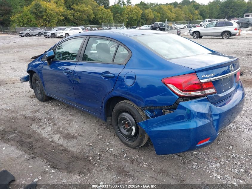 2013 HONDA CIVIC LX