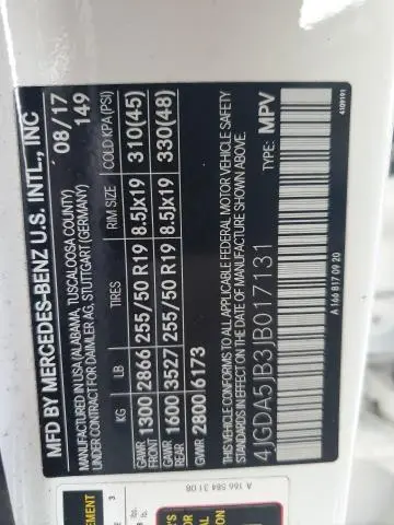 2018 MERCEDES-BENZ GLE 350  