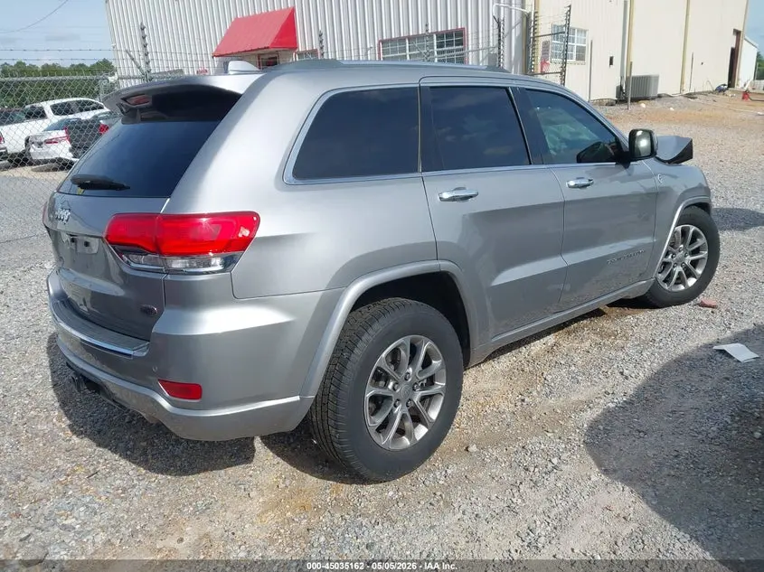 2016 JEEP GRAND CHEROKEE OVERLAND