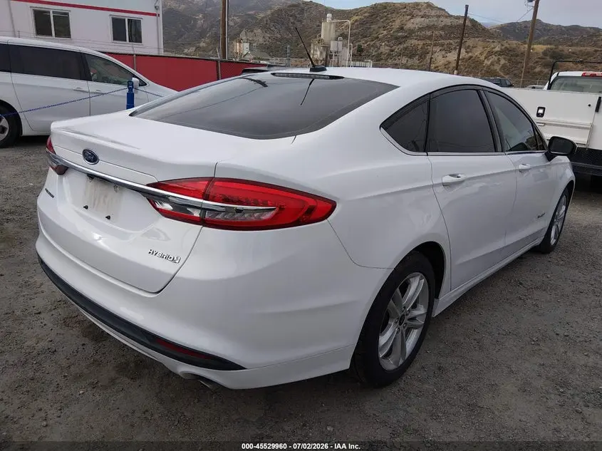 2018 FORD FUSION HYBRID S