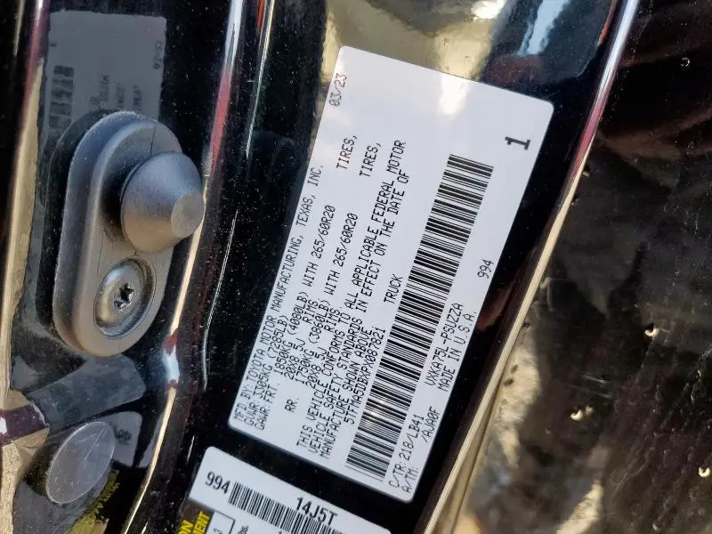 2023 TOYOTA TUNDRA CREWMAX PLATINUM  