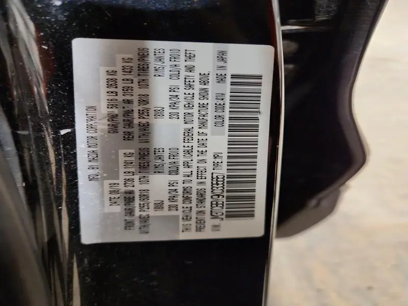 2019 MAZDA CX-9 SPORT  